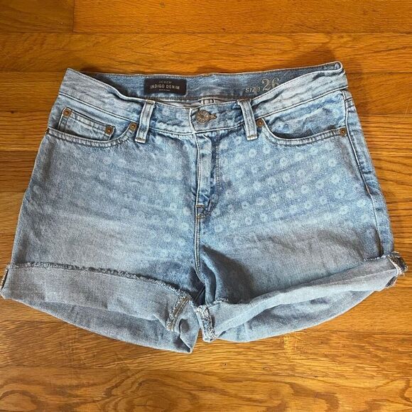 J CREW | indigo denim shorts 26 - Picture 1 of 6